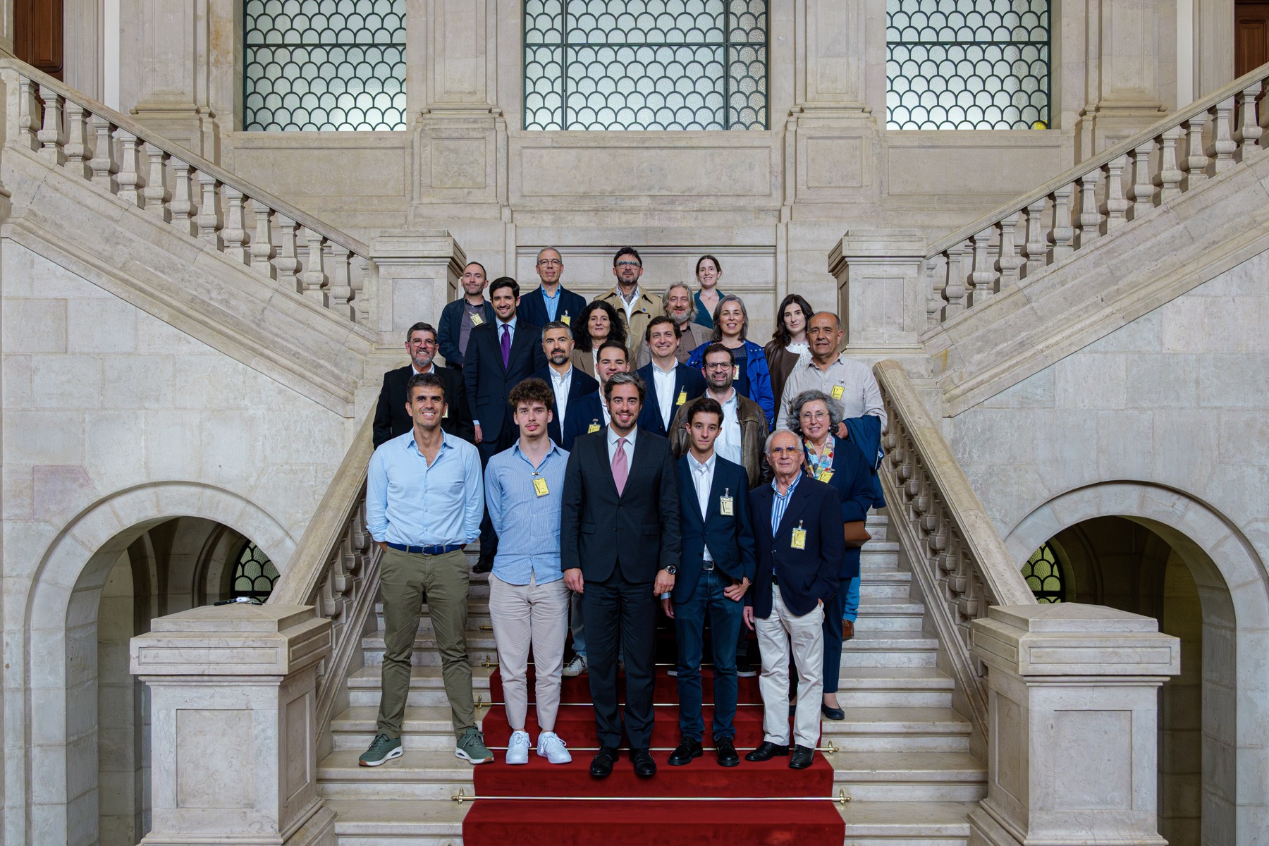 Visita à Assembleia da República